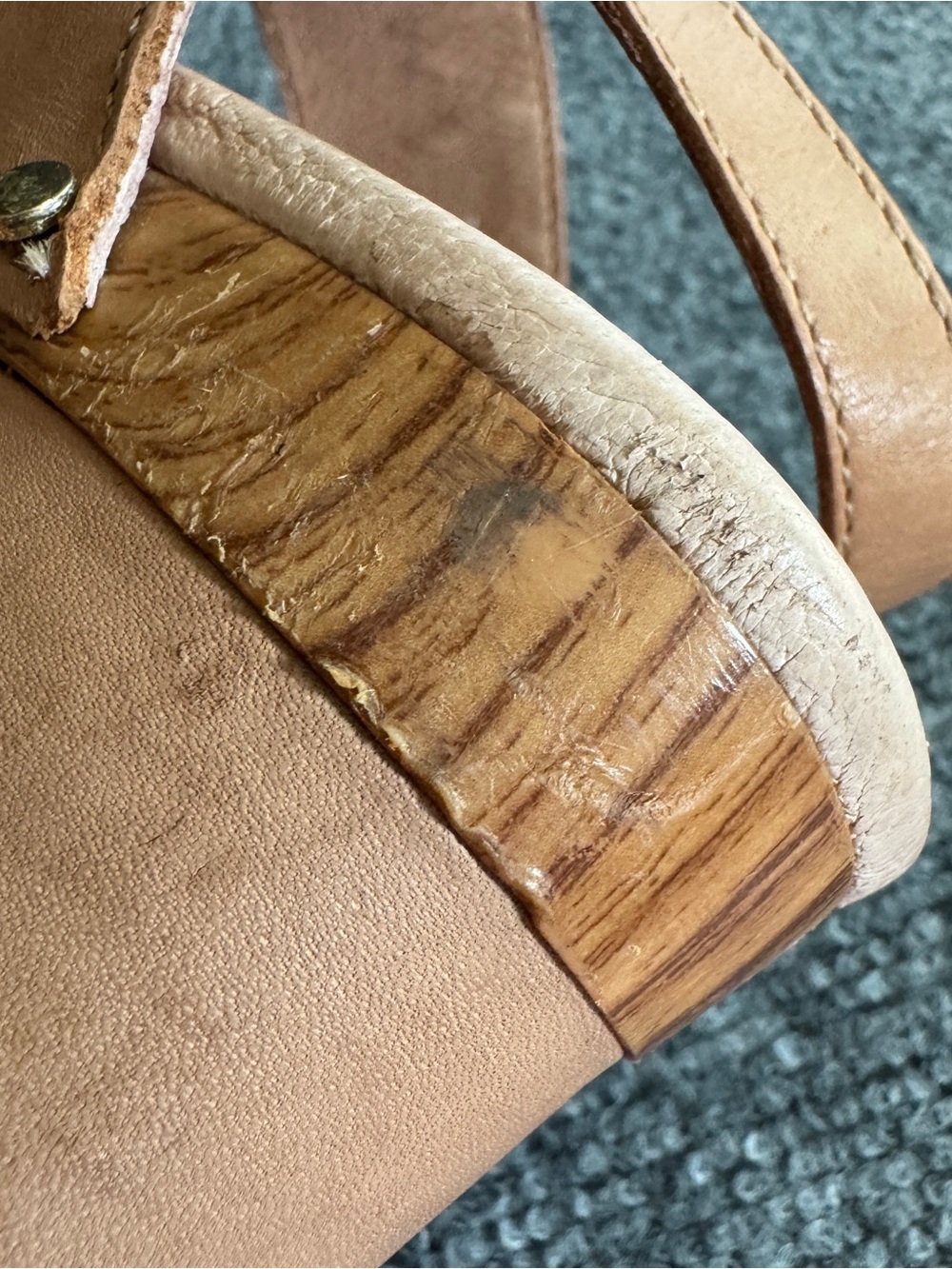 Dansko Leather Slingback Malin Clog Sandals Taupe EU 40 US 9.5-10 - Picture 15 of 15